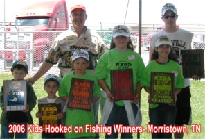 2006 Kids Hooked on Fishing Winners- Morristown, T